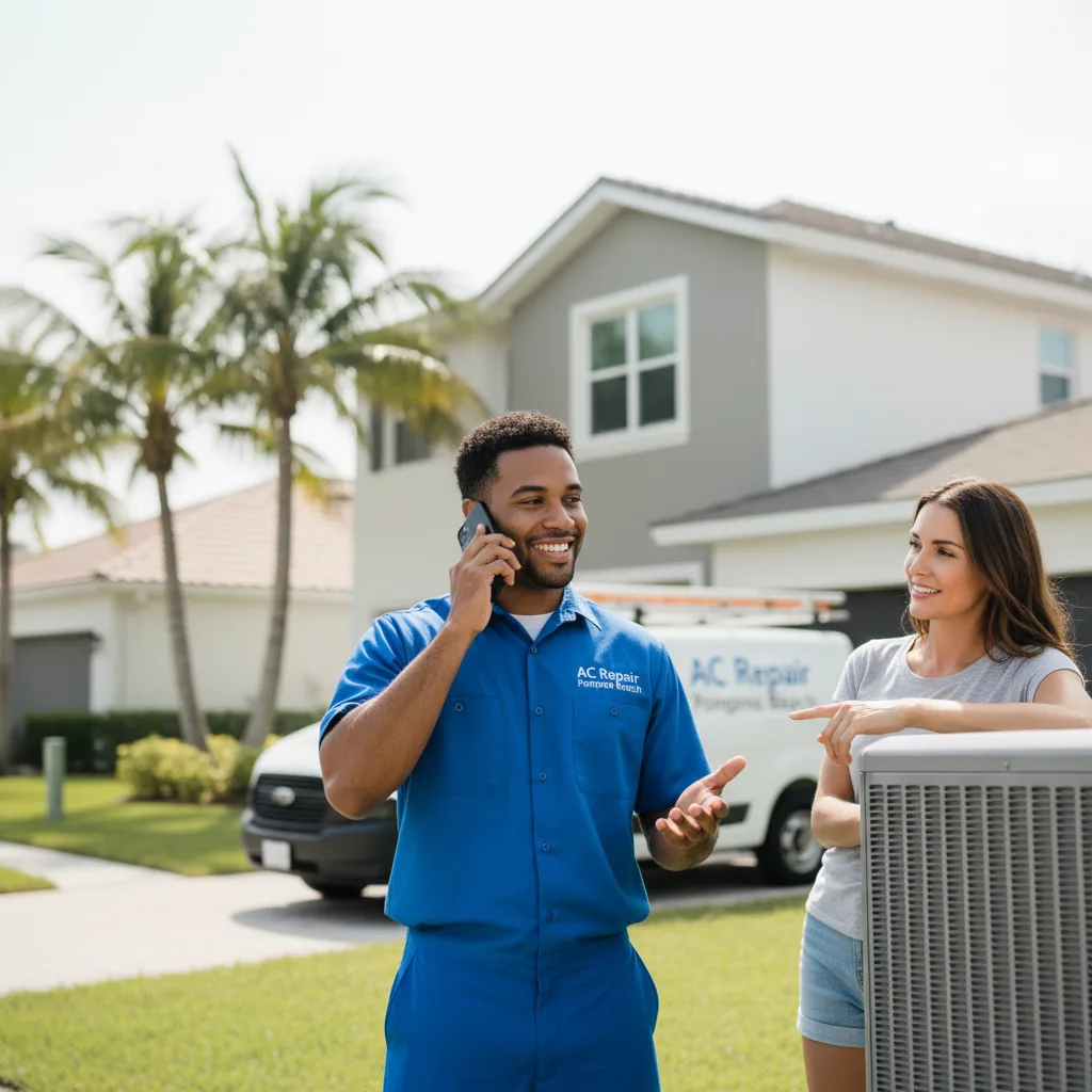 AC Repair Pompano Beach customer support in Cresson